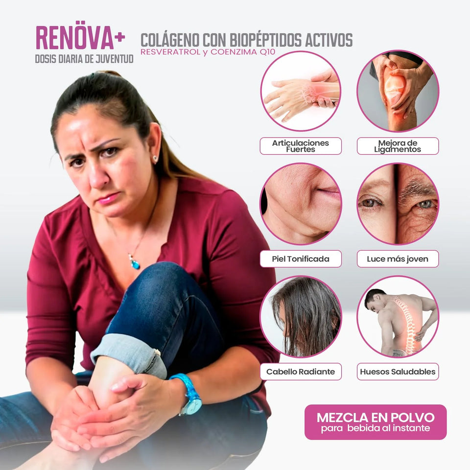 RENÖVA+ - Tu Dosis Diaria de Juventud y Vitalidad